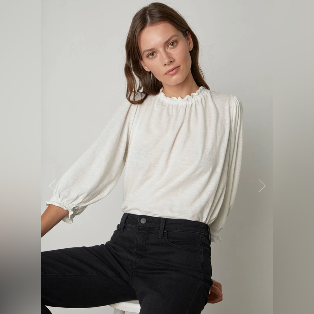 Velvet by Graham & Spencer | Barbara 3/4 Sleeve Top